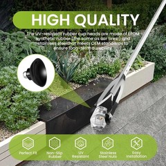 Replacement Gripper Cups for Arcmate EZ Reacher Accessory Tips, Outdoor Heavy Du