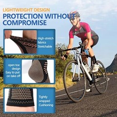 Foot Plantar Fasciitis Arch Support Compression Socks Ankle Heel Brace Sports