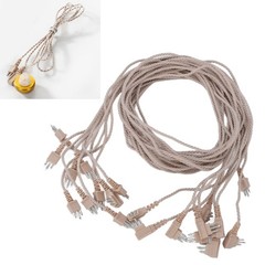 10pcs Hearing Aid 3 Pin Cable Cord Wire For Body Hearing Wire Cable Supply