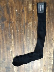 Blacksocks Men’s Knee High Classic Socks 14-15 1/2 size NWT Made In Italy