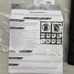 Unite Medical Lumbar Sacral Orthosis LSO3750 Brand NEW FREE SHIPPING