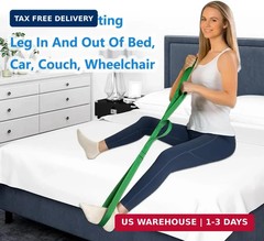 42 Inch Leg Lifter – Leg Lifter Strap Rigid with Multi Loops – Leg Lifter After