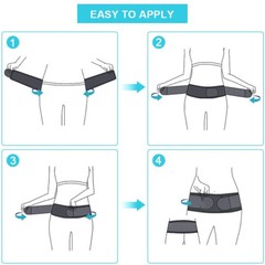 Pelvic Lower Back Hip Support Sacroiliac Belt Si Joint Pain for Women and Men