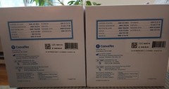 New 2 Boxes ConvaTec #413181 Natura SUR-FIT Durahesive W/Convex-It, 45mm