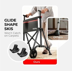 Rolloy Compact Master Walker Model ROSWW1 Ultra Lightweight Foldable Portable