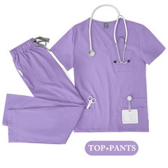 Unisex Medical Scrubs Set for Men & Women – Nurse, Doctor, Lab Wear