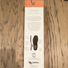 Aetrex Compete L400 Orthotic Insoles Full Length Anti-Microbial Women US 7