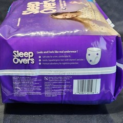 (4 Packages) Sleepovers by Cuties, Size: XL (85-140 lb) 4 bags of 22