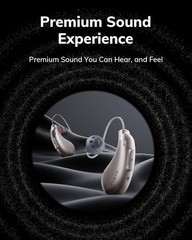 Beyond Pro Bluetooth OTC Hearing Aids for Seniors and Adults | VocClear 2.0 Tech