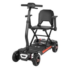 Uimoso 4-Wheel Electric Mobility Scooter with Automatic Folding,Remote Control