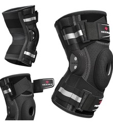 NEENCA HX035/042 Open Patella Knee Brace XL Black Adjustable Breathable