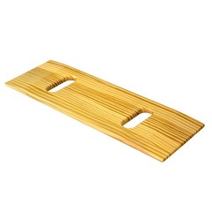 Fablife Deluxe Hardwood Transfer Board For Easy Patient Transfer Slide Assist