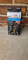 Copperfit Energy compression socks, black, l/xl, NIB