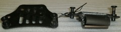 SET OF 2 WHEELCHAIR BACK SUPPORT BRACKET GOOD AS PICTURE