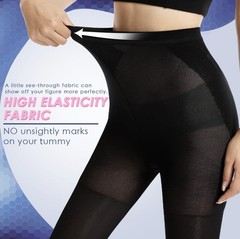 Beister 20-30 mmHg 1 Pair Compression Stockings Women & Men M Med Black Open Toe