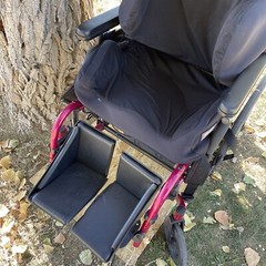 NICE! Quickie Iris Tilt-In-Space Manual Transport Rehab Wheelchair
