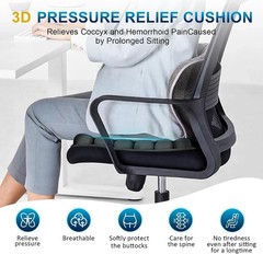Sondor Travel Cushion, Inflatable seat Cushion, Suitable for Airplane Seats,