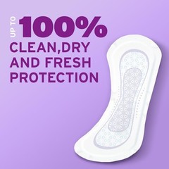 Poise Daily Liners Regular Length 2 Drop Absorbency 126 Ct Packaging May Vary