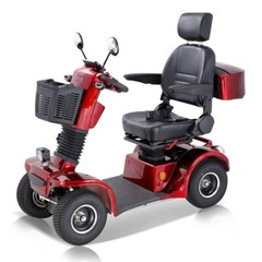 500W Heavy Duty 4 Wheel Mobility Scooters for Seniors & Adults 500lbs Capacity