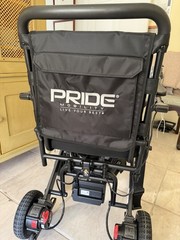 Pride Jazzy Carbon Electric Foldable Power Wheelchair Black Carbon Fiber