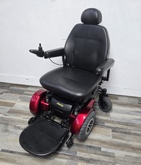 PRIDE JAZZY 1450 POWERCHAIR , ALL TERRAIN TIRES . PRISTINE . 600 LBS CAPACITY.