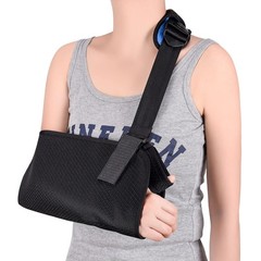 Arm Sling, Shoulder Immobilizer for Hand, Shoulder, Elbow, Wrist Injury, L