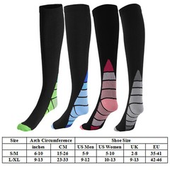 1-20Pairs Copper Compression Socks 20-30mmHg Graduated Support Mens Womens S-XL