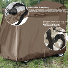 Sqodok Mobility Scooter Storage Cover, 420D Waterproof Wheelchair Cover for Stor