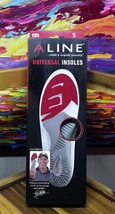 Aline Universal Insoles Arch Supports Unisex Small- M 6.5-7.5 W 7.5-8.5