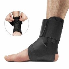 Ankle Brace Support Plantar Fasciitis Lace Up Stabilizer Sprain Wrap Pain Relief