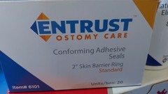 Hollister Ostomy BUNDLE!! 11703, 79402, Entrust Rings/Lube, Belt