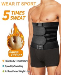 Lumbar Lower Back Support Brace Posture Orthosis Waist Belt Trimmer Pain Relief