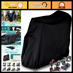 Heavy Duty Mobility Scooter Storage Cover 48″x22″x38″ Waterproof UV Protection