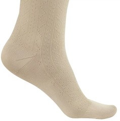 Ames Walker Women Patterned Dress 15-20 mmHg Compression Knee High Socks Black L