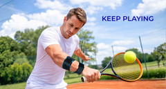 FlexaMed Tennis Elbow Counterforce Brace Strap – Golf, Pickleball Gym Support