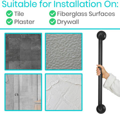 Grab Bar for Safe Bathing – Elderly Handrail for Tub & Shower