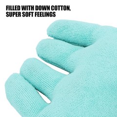 1 Finger Separator Soft Hand Grip For Hand Contracture Relief Light Green