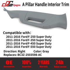 Qagea Right Passenger Gray A-Pillar Grab Handle