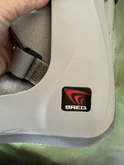 New Breg Genesis Mid-Calf Walker Boot Size Small Pneumatic Air Cast BL525003