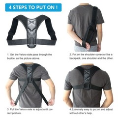 Adjustable Posture Corrector Back Shoulder Support Correct Unisex Men/Women/Kids