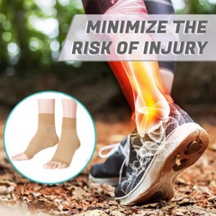 3Pairs Soothe Compression Socks Ankle Brace Sleeve for Sprain,Neuropathy,Support