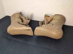 Pair Leather Brace Orthosis Orthopedic Boot By Redline PLS Made In USA