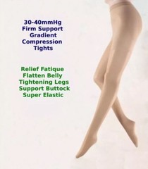 30-40mmHg Compression Pantyhose Stockings Relief Medical Supports Therapy Vein