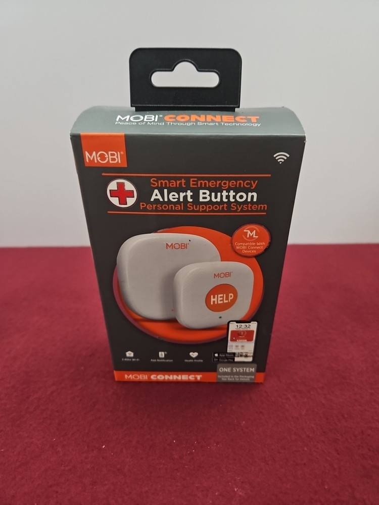 Mobi Connect Smart Emergency Alert Button Personal Support System