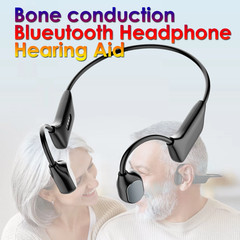 Bone Conduction Hearing Impaired Headsets, Wireless Hearing Assist Headphones…