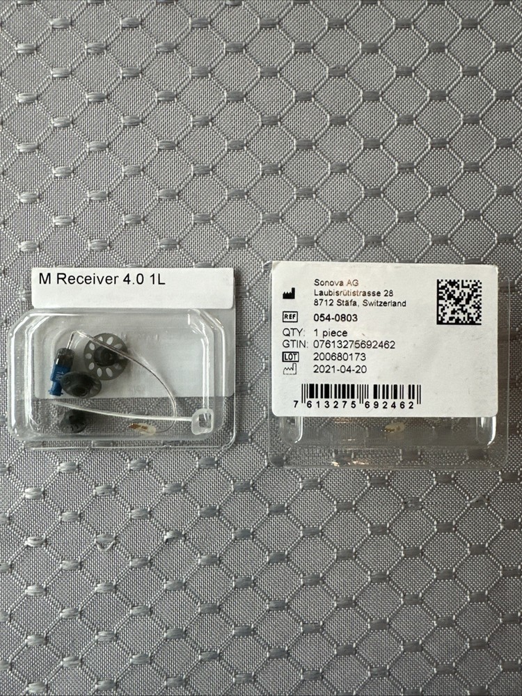 Phonak Receiver M 4.0 New Multiple Sizes 0, 1, 2, 3 Right and Left.