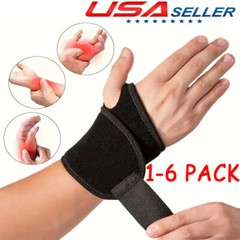 Wrist Hand Brace Support Carpal Tunnel Sprain Arthritis Gym Splint Left / Right