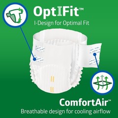 NEW FitRight Ultra Disposable Incontinence Briefs Adult Diapers – Medium