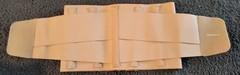 Copper Fit Lumbar Support Belt Small/Medium Beige Adjustable Compression NEW