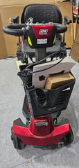 Enhance Mobility Transformer – 4 Wheel Power Folding Scooter Red model MJ101